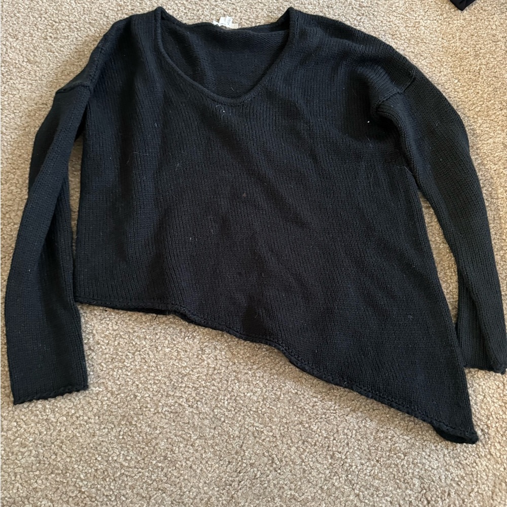 Asymmetrical Helmut Lang sweater